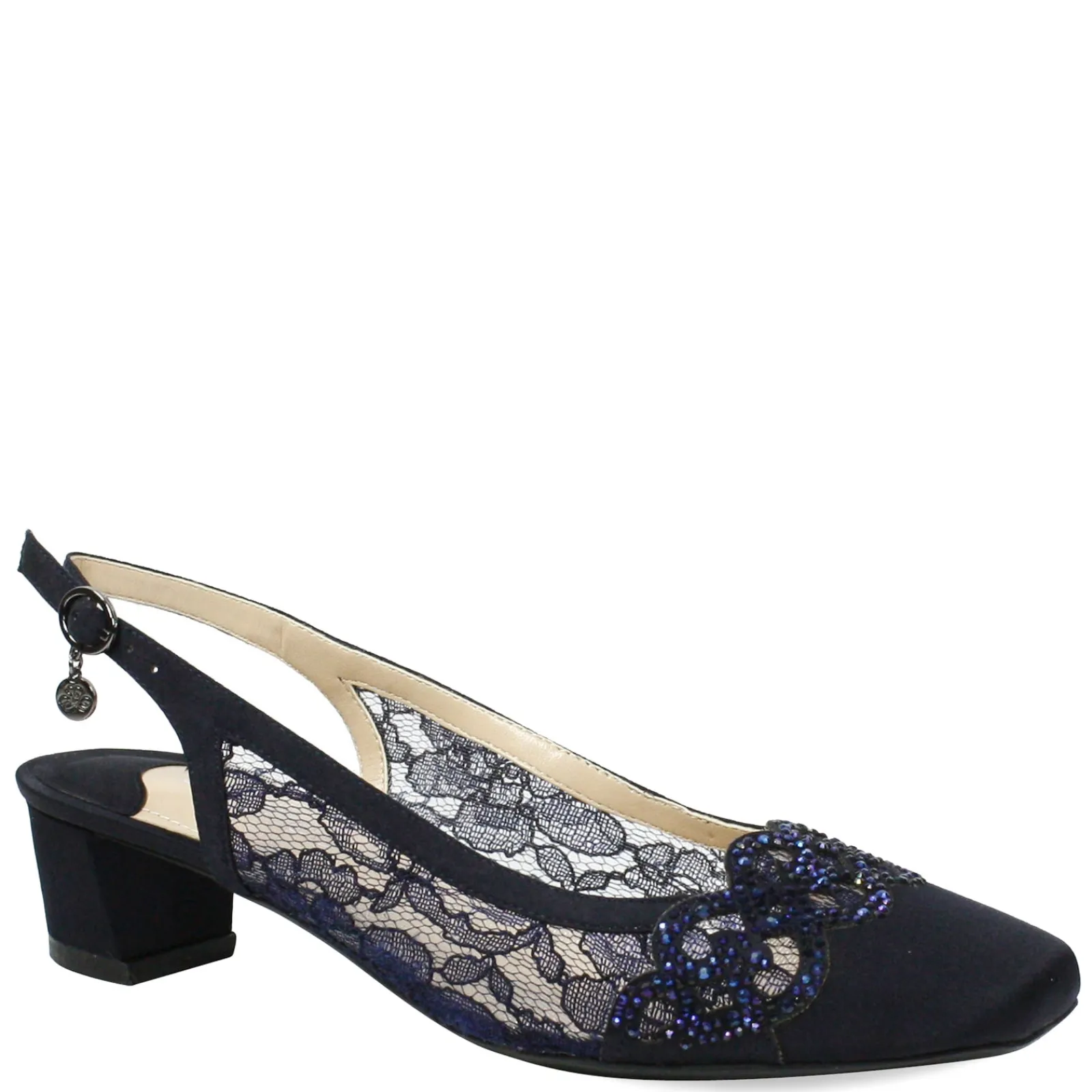 Sale J Renee Women's , Faleece Pump Navy