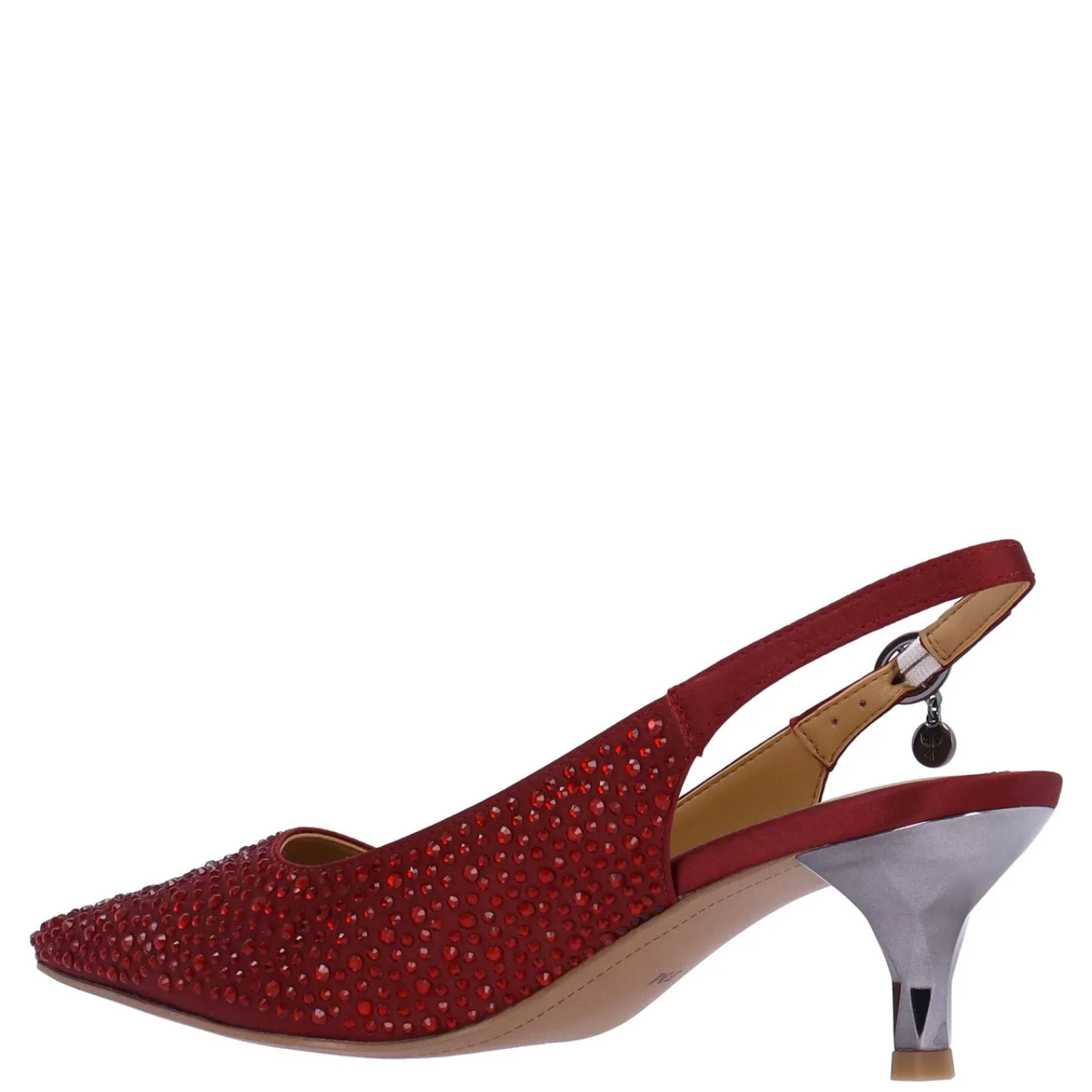 Online J Renee Women's , Ferryanne Pump Burgundy Satin