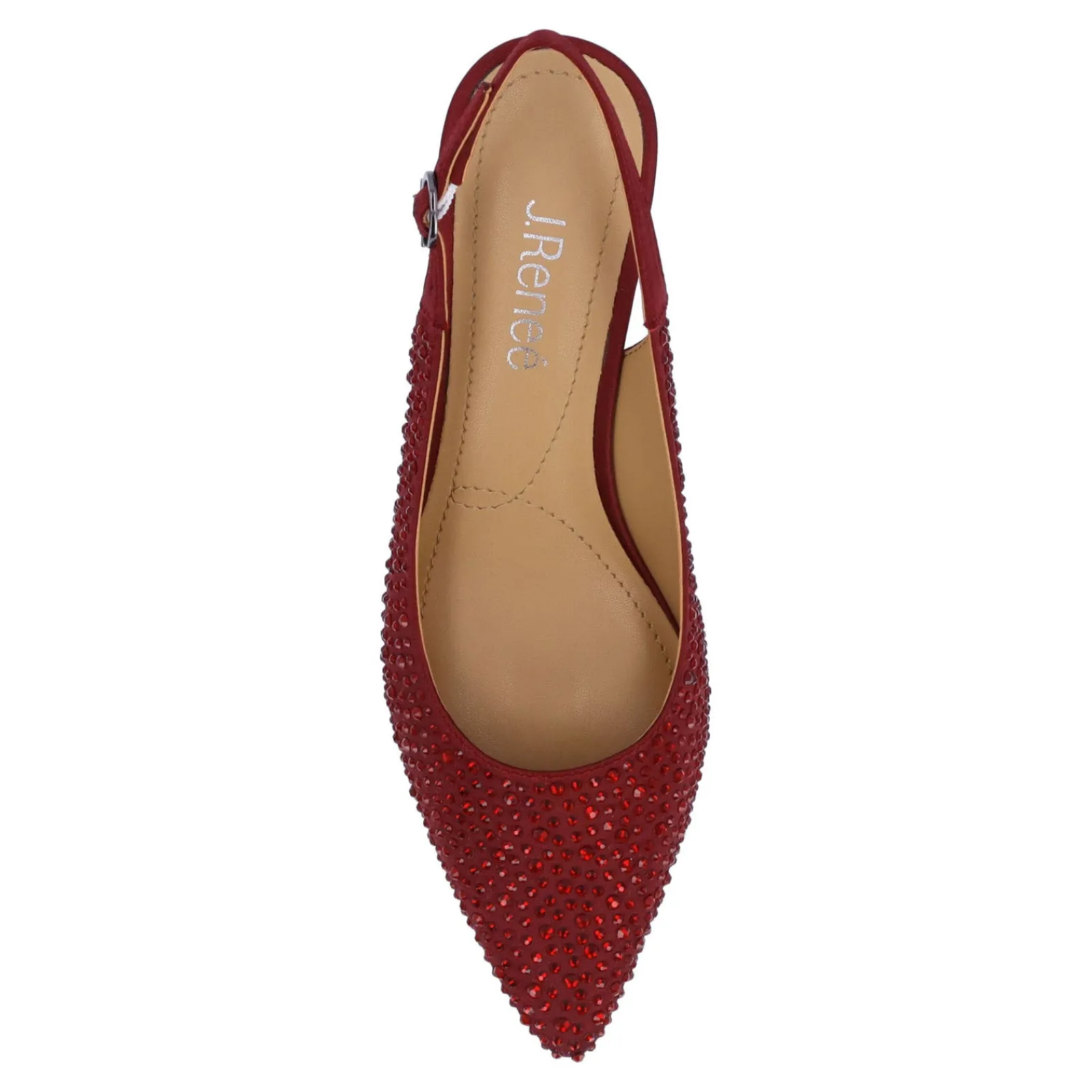 Online J Renee Women's , Ferryanne Pump Burgundy Satin