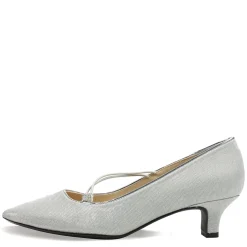 Hot J Renee Women's , Idenah Pump Silver