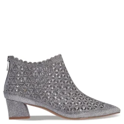 Clearance J Renee Women's , Jacinta Boot Pewter Glitter