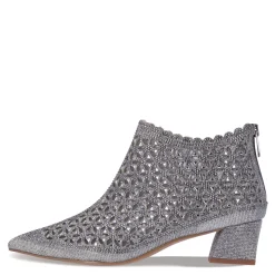 Clearance J Renee Women's , Jacinta Boot Pewter Glitter