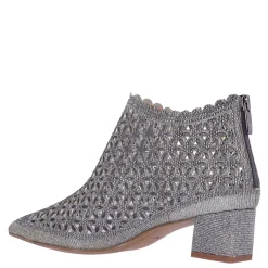 Clearance J Renee Women's , Jacinta Boot Pewter Glitter