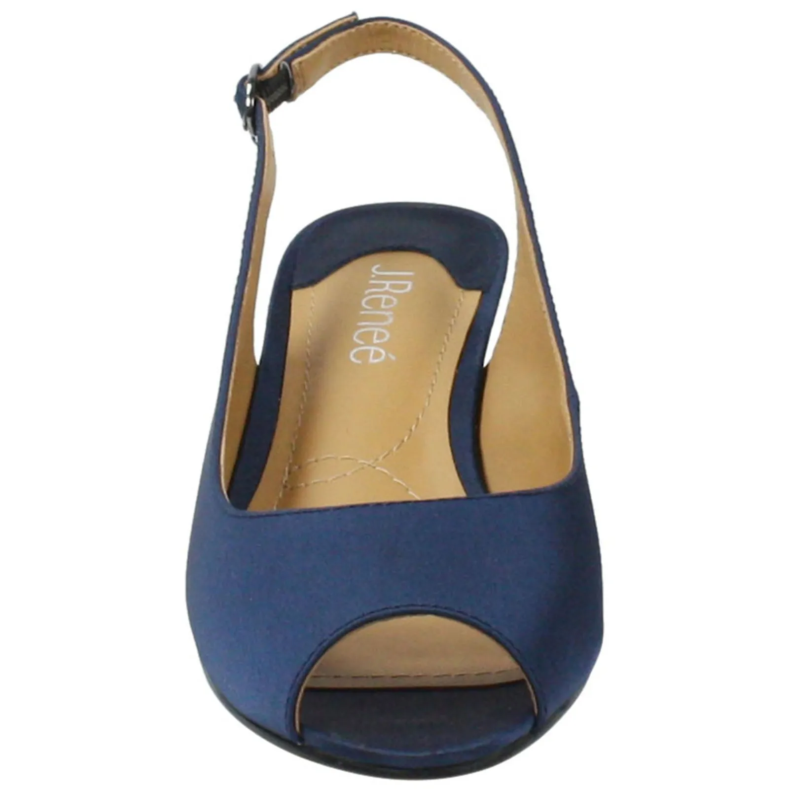 Sale J Renee Women's , Jenvey Sandal Navy Satin