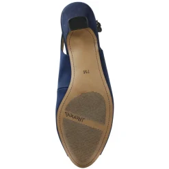 Sale J Renee Women's , Jenvey Sandal Navy Satin