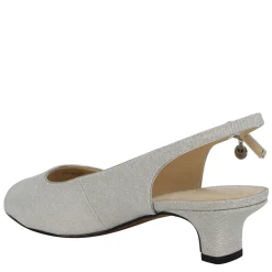 Sale J Renee Women's , Jenvey Sandal Silver Glitter