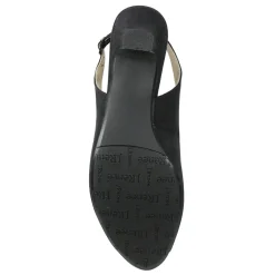 Clearance J Renee Women's , Jenvey Sandal Black Satin