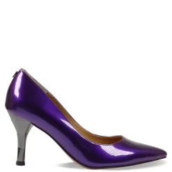 Outlet J Renee Women's , Kanan Pump Purple Patent