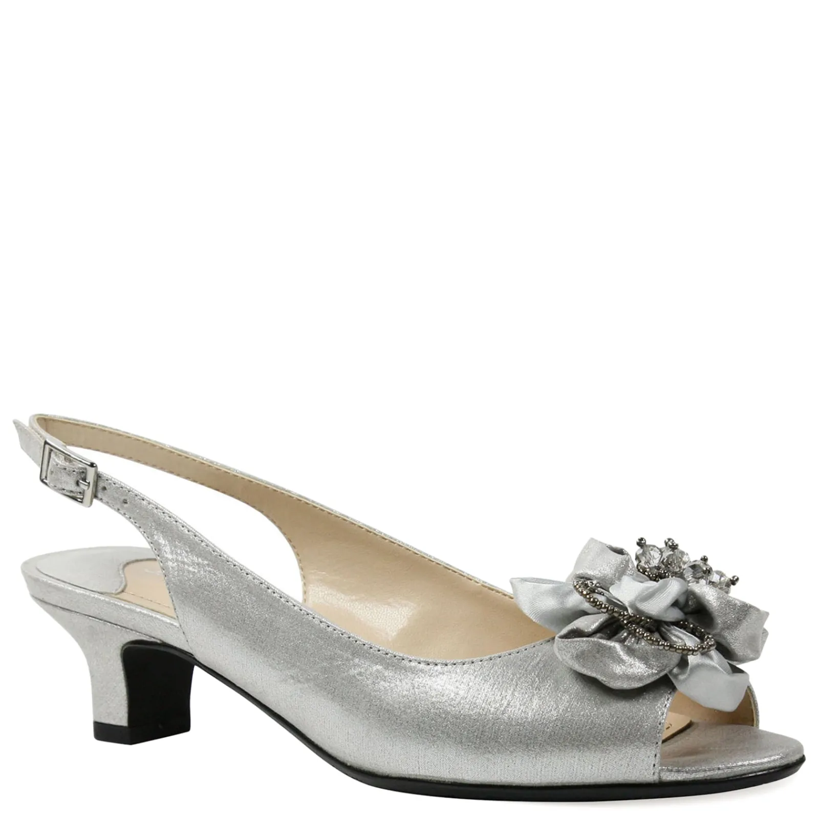 Discount J Renee Women's , Leonelle Sandal Silver