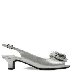 Discount J Renee Women's , Leonelle Sandal Silver