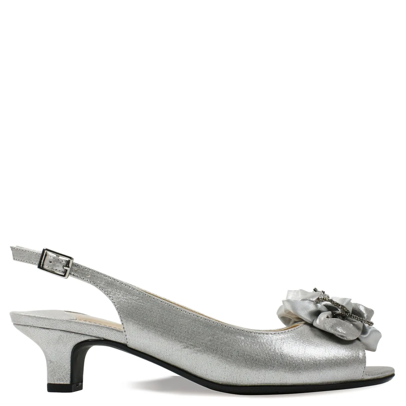 Discount J Renee Women's , Leonelle Sandal Silver