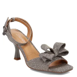 Online J Renee Women's , Nishia Sandal Pewter Glitter