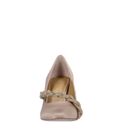 Best J Renee Women's , Nyomee Pump Beige Satin