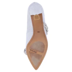 Hot J Renee Women's , Nyomee Pump Silver Glitter