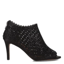 Discount J Renee Women's , Radita Shootie Black Satin