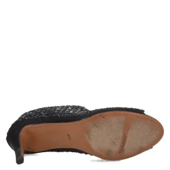 Discount J Renee Women's , Radita Shootie Black Satin