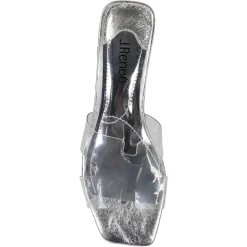 J Renee Women's , Rafaela Sandal Silver