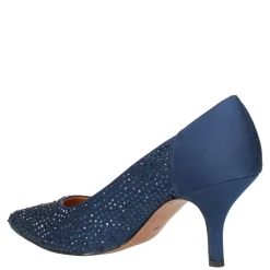 New J Renee Women's , Rishna Pump Navy Satin