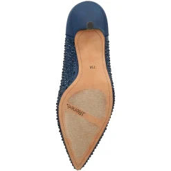 New J Renee Women's , Rishna Pump Navy Satin