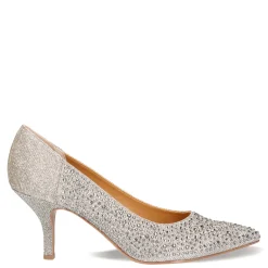 Outlet J Renee Women's , Rishna Pump Pewter Glitter