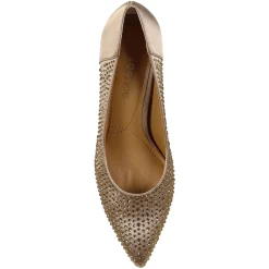 Discount J Renee Women's , Rishna Pump Beige Satin
