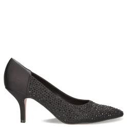 Outlet J Renee Women's , Rishna Pump Black Satin