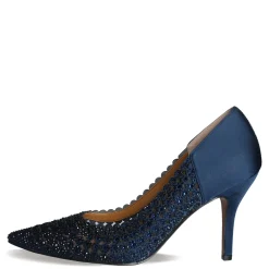 Best J Renee Women's , Sesily Pump Navy Satin