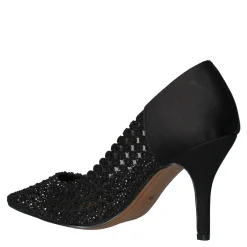 Outlet J Renee Women's , Sesily Pump Black Satin