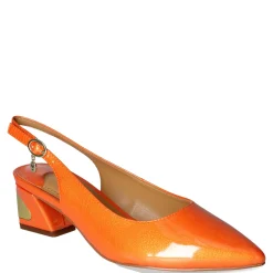 J Renee Women's , Shayanne Pump Orange Patent