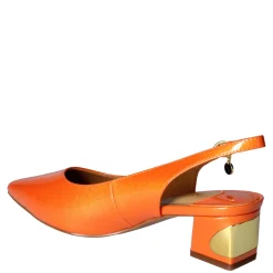 J Renee Women's , Shayanne Pump Orange Patent