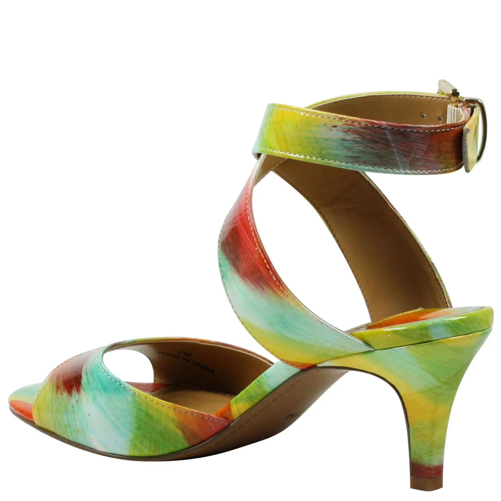 Sale J Renee Women's , Soncino Sandal Bright Multi Patent