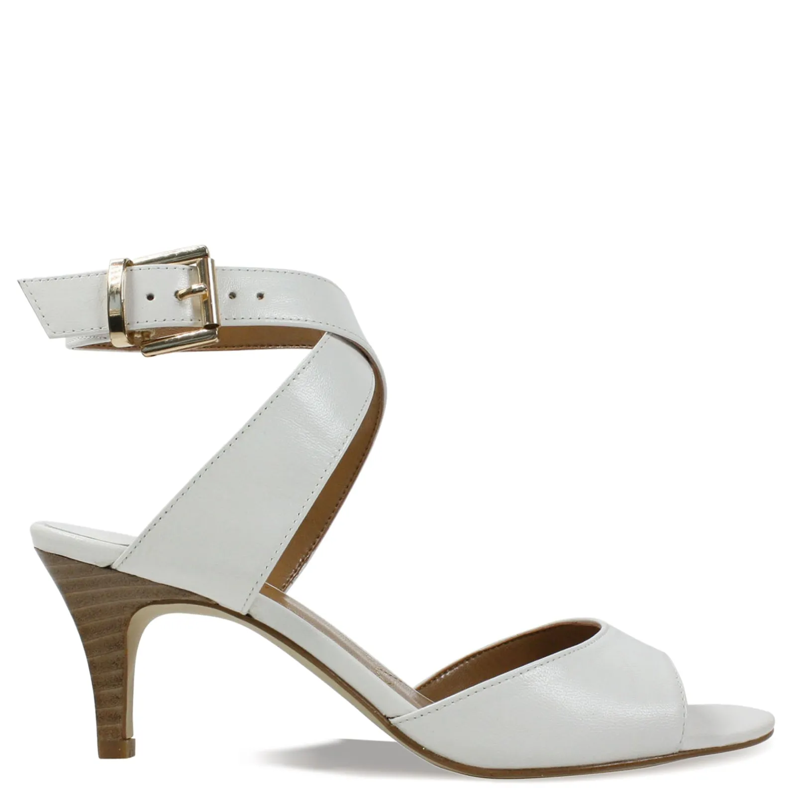 Sale J Renee Women's , Soncino Sandal White Leather