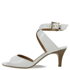 Sale J Renee Women's , Soncino Sandal White Leather