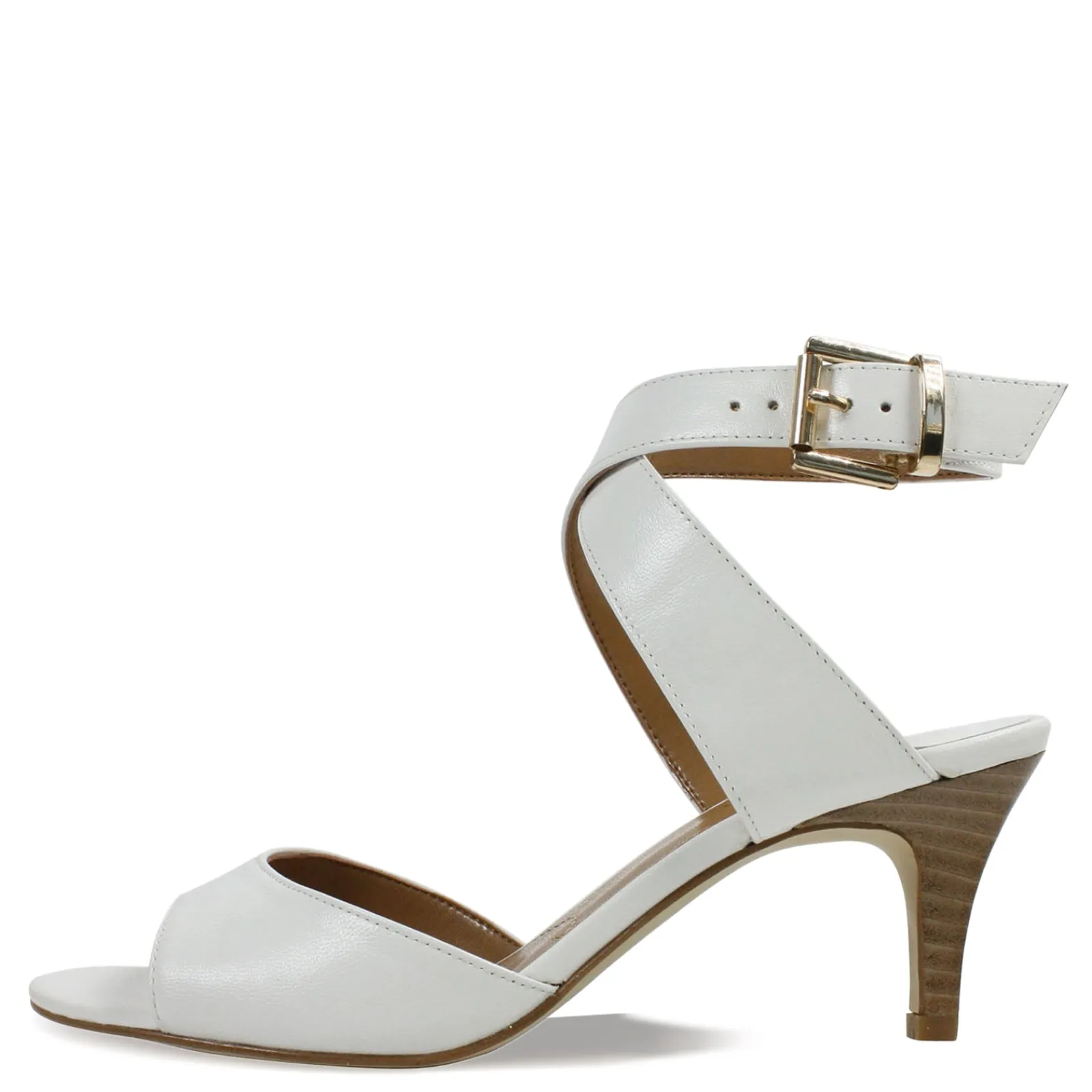 Sale J Renee Women's , Soncino Sandal White Leather