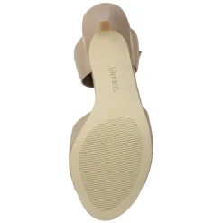 Hot J Renee Women's , Soncino Sandal Nude Leather