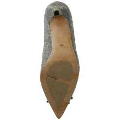 Discount J Renee Women's , Tacitha Pump Pewter Glitter