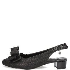 New J Renee Women's , Tanay Pump Black Glitter