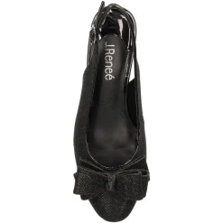 New J Renee Women's , Tanay Pump Black Glitter