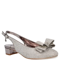 Clearance J Renee Women's , Tanay Pump Pewter Glitter