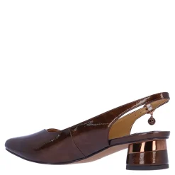 Online J Renee Women's , Taveta Pump Bronze Patent