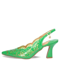 Sale J Renee Women's , Valerian Pump Green Patent