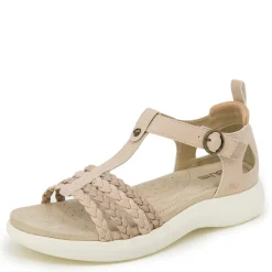 Outlet JBU by Jambu Women's , Prague Sandal Light Beige/Tan