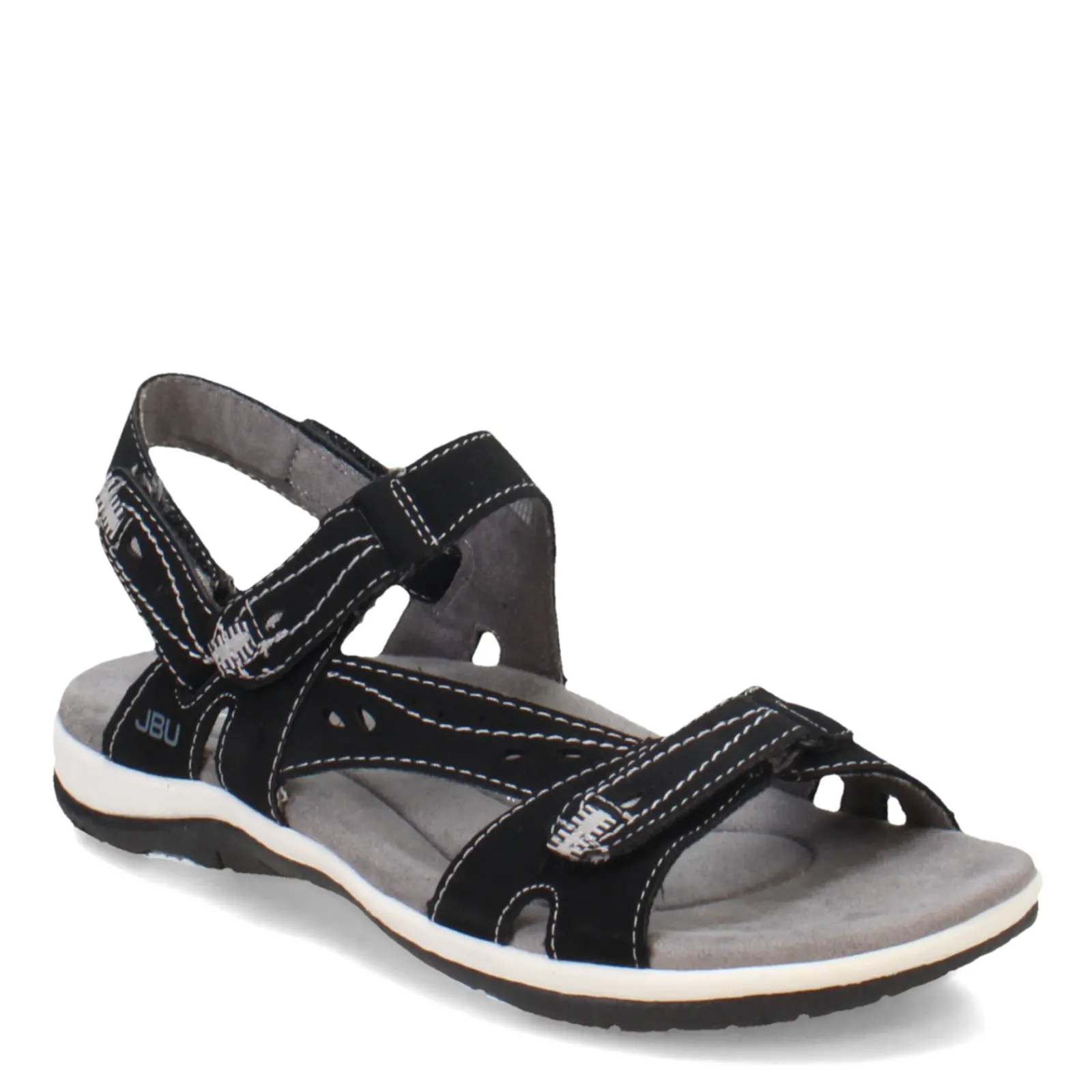 JBU by Jambu Women's , Stephie Sandal Black
