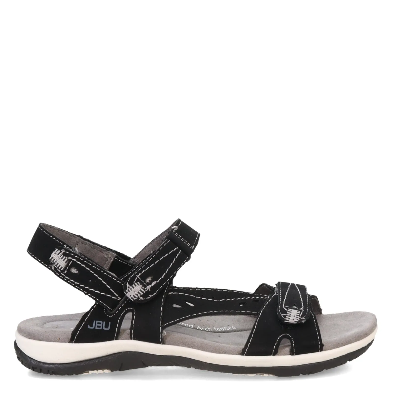 JBU by Jambu Women's , Stephie Sandal Black