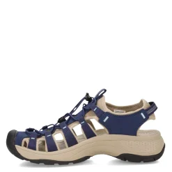 Online KEEN Women's , Astoria West Sandal Naval Academy/Reef Waters