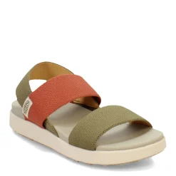 Sale KEEN Women's , Elle Backstrap Sandal Martini Olive/Baked Clay