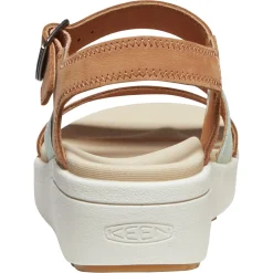 Discount KEEN Women's , Elle City Backstrap Sandal Natural/Aqua