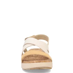 Discount KEEN Women's , Elle Criss Cross Sandal Birch/Curry