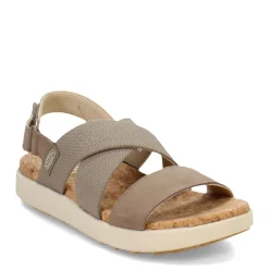 KEEN Women's , Elle Criss Cross Sandal Brindle/Birch