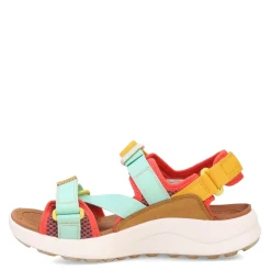 Clearance KEEN Women's , Elle Sport Backstrap Sandal Golden Yellow/Lichen